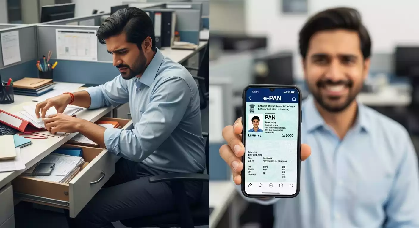 Duplicate PAN Card Hindi