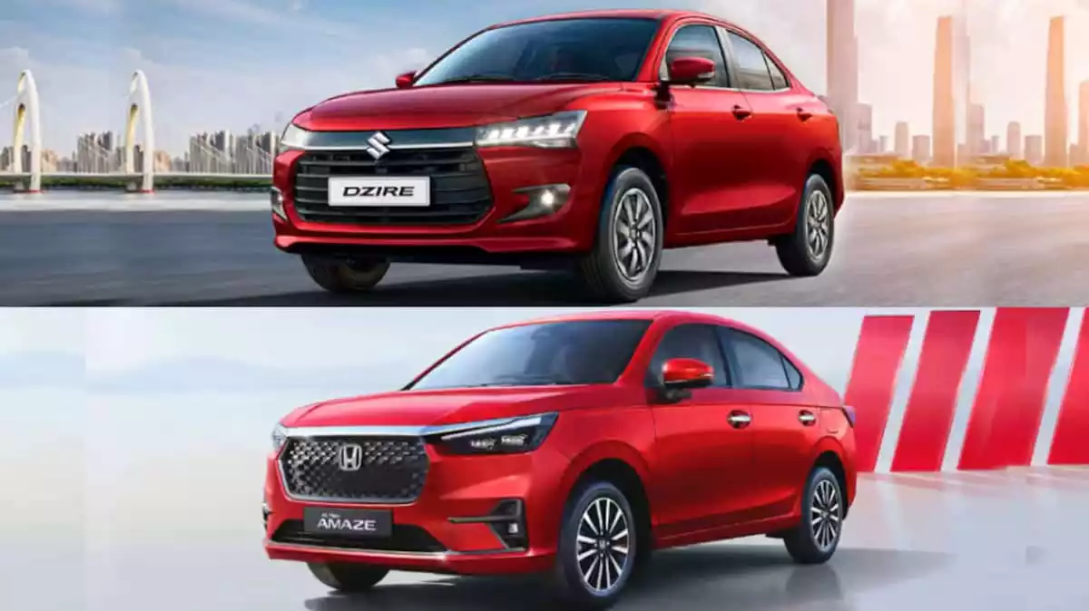 Maruti Dzire Vs Honda Amaze