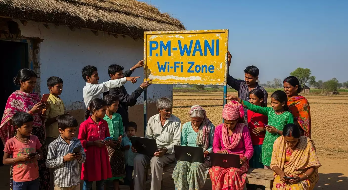 PM-WANI Yojana PDOA (Public Data Office Aggregator)