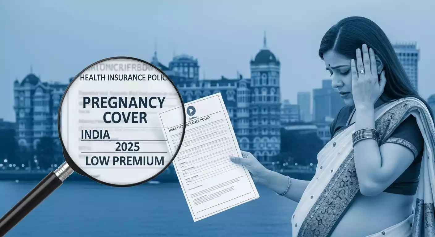 Pregnancy cover health insurance India 2025 low premium