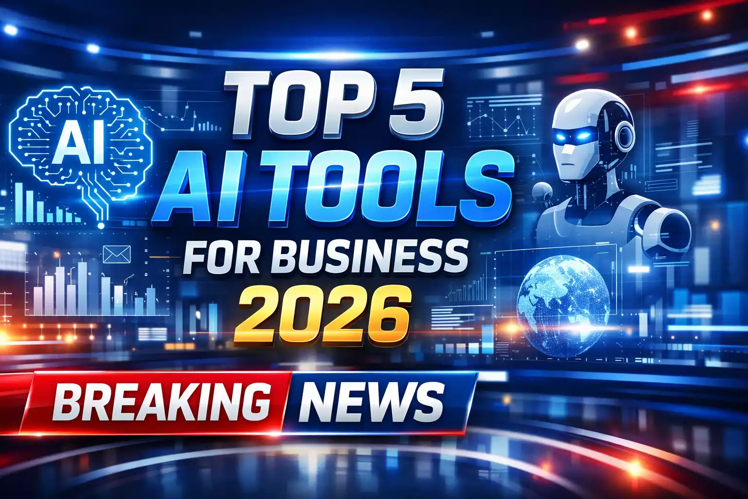 5 Best AI Tools for Small Business in 2026