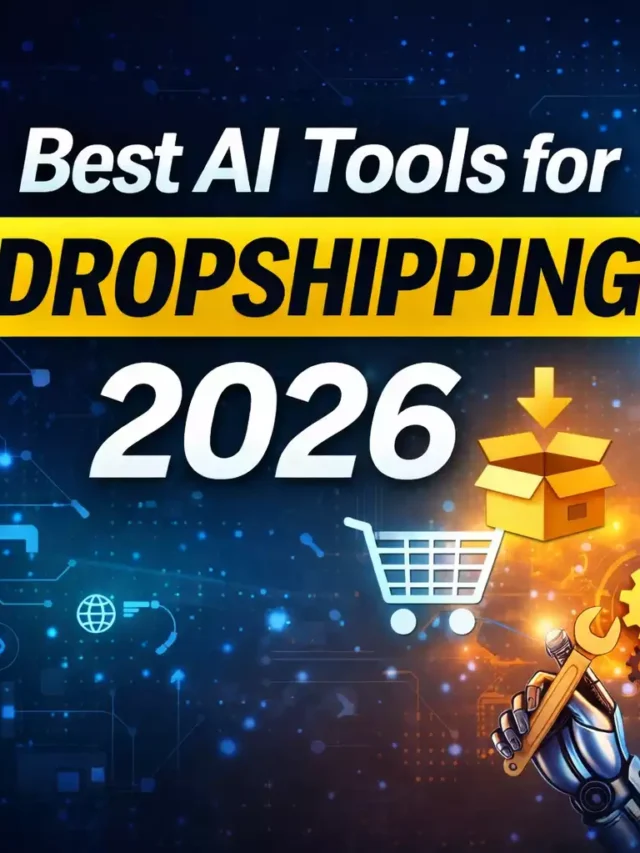 Best AI Tools for Dropshipping in 2026