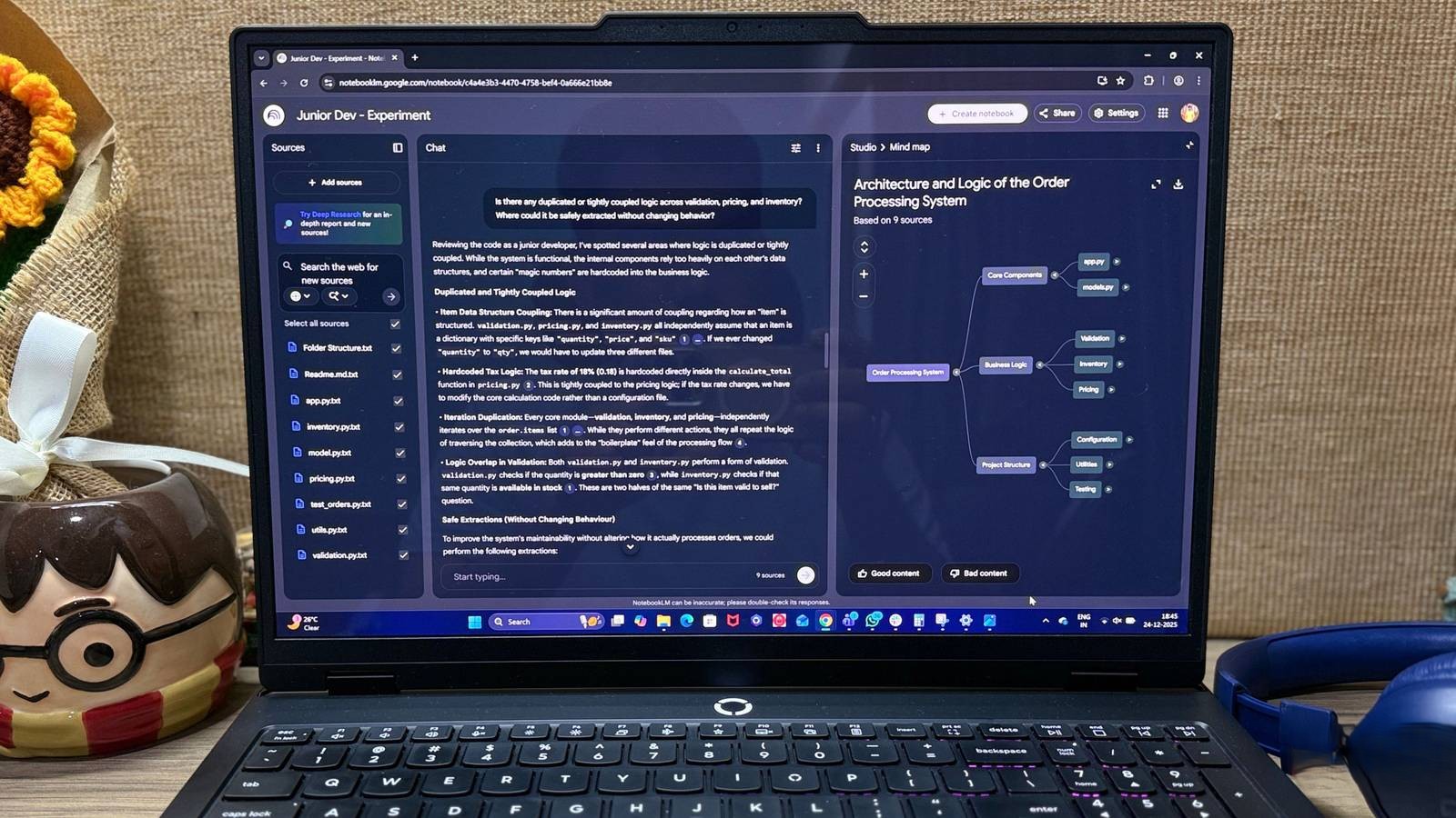 notebooklm as junior dev