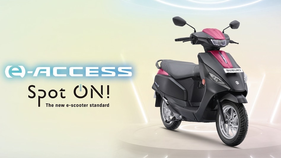 Suzuki e-Access Electric Scooter Launch