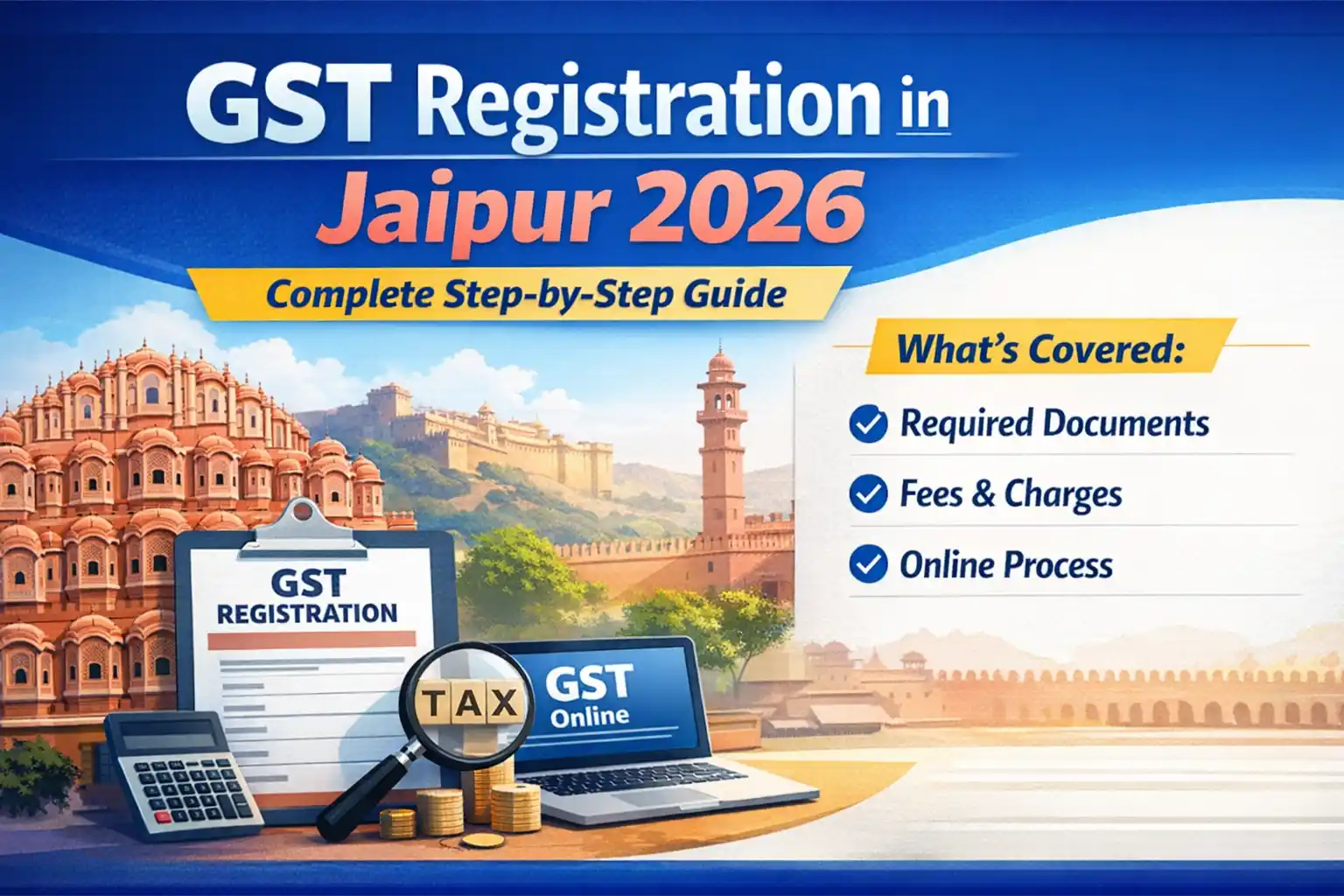 Complete guide on GST registration in Jaipur 2026