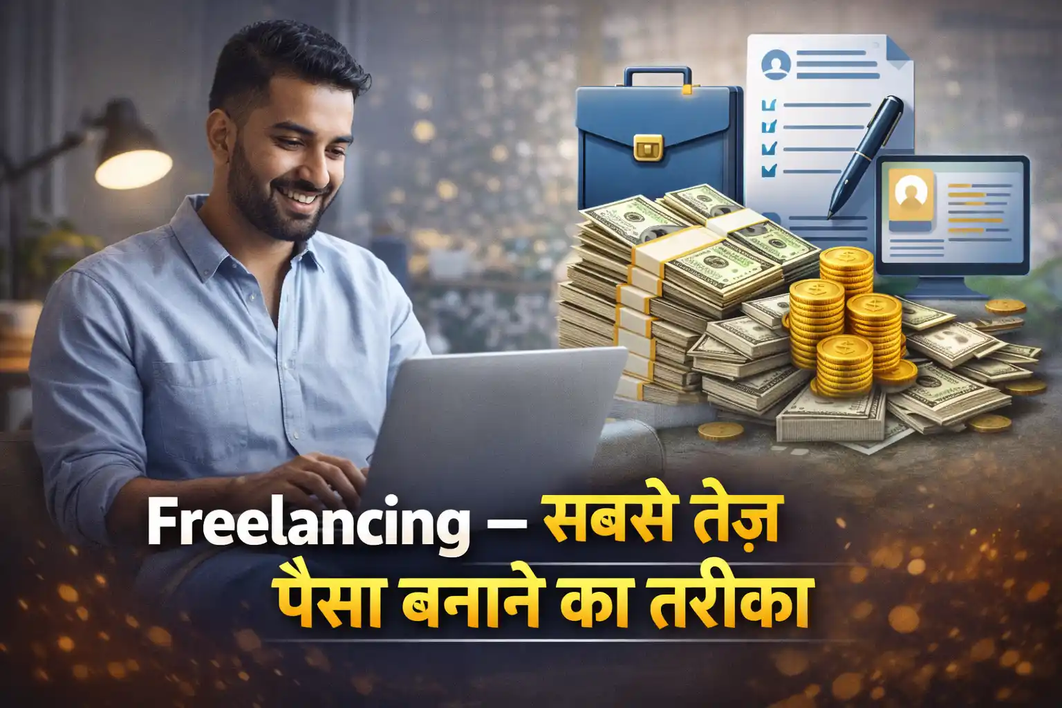 Freelancing — सबसे तेज़ पैसा बनाने का तरीका