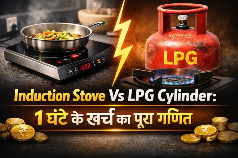 Induction Stove Vs LPG Cylinder: जानें 1 घंटे के खर्च का पूरा गणित