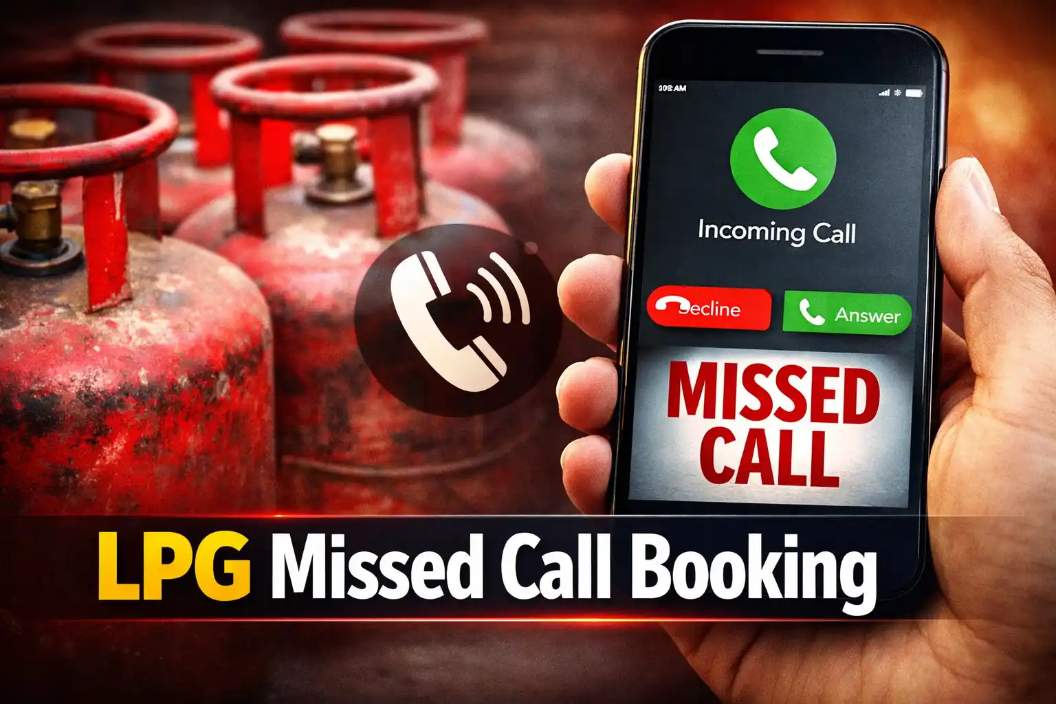 LPG Missed Call Booking