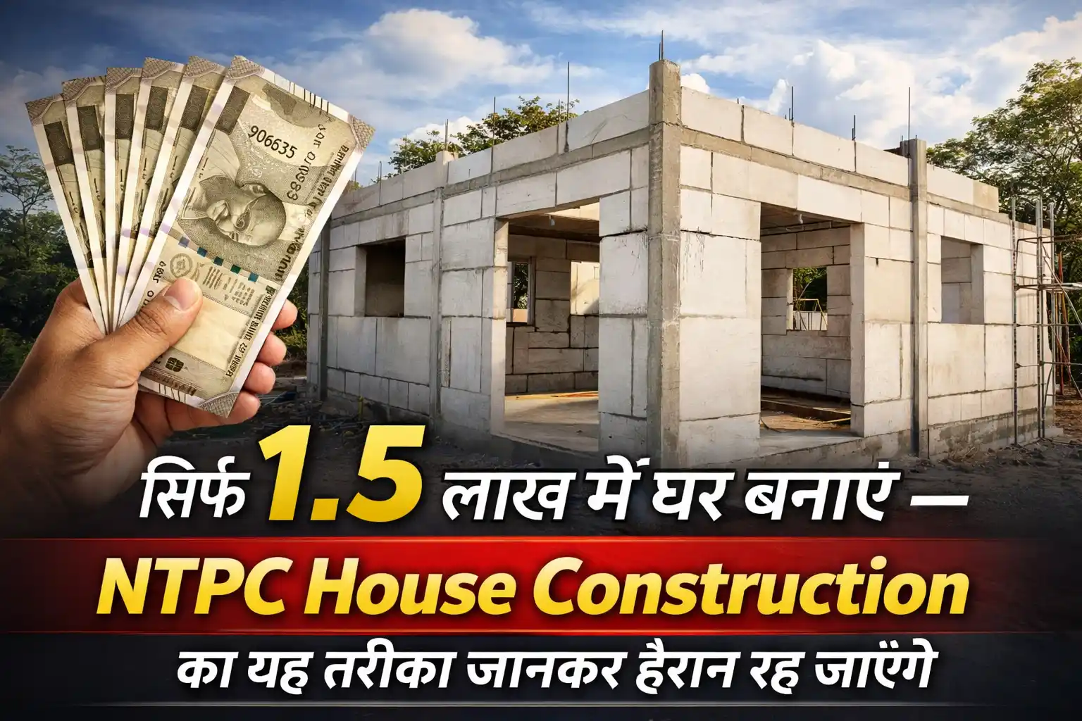 NTPC House Construction