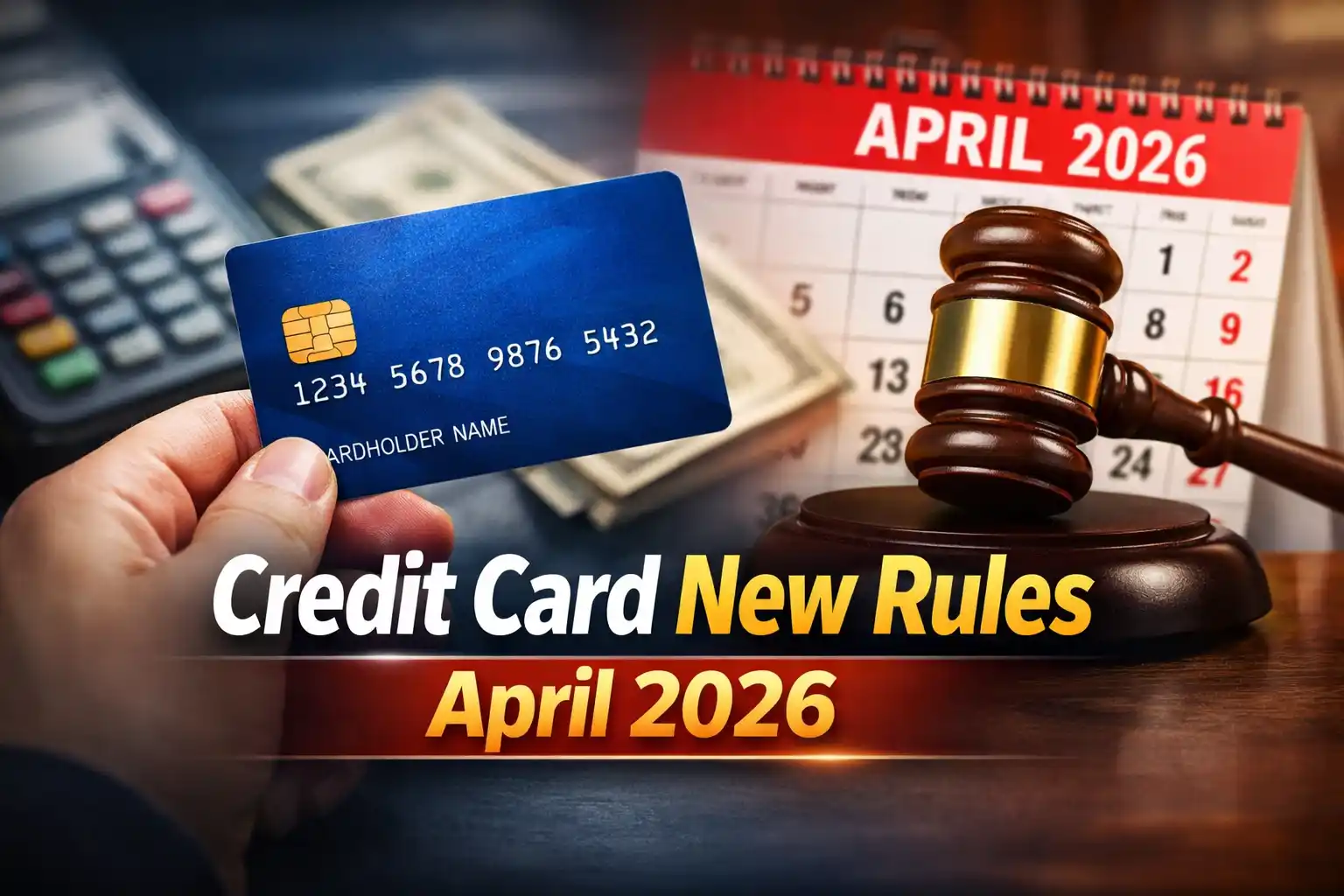 New credit card rules April 2026