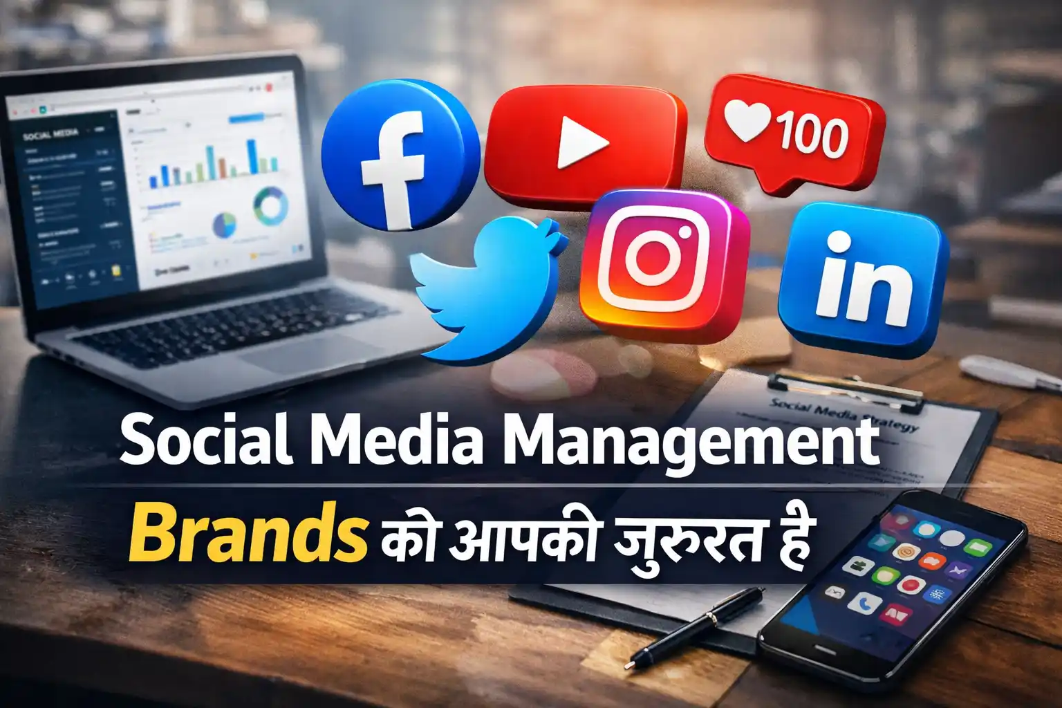 Social Media Management — Brands को आपकी ज़रूरत है