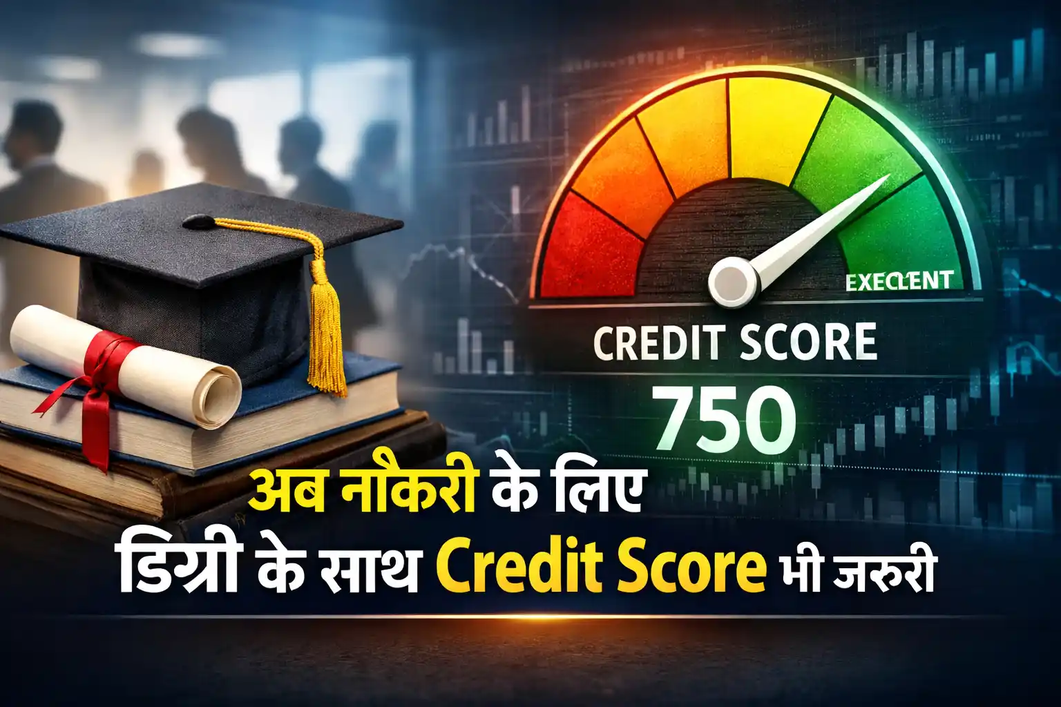 Degree and Credit Score for Jobs