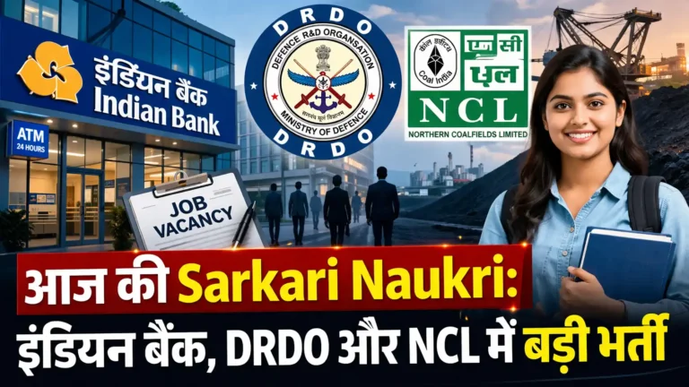 Sarkari naukri opportunities in India