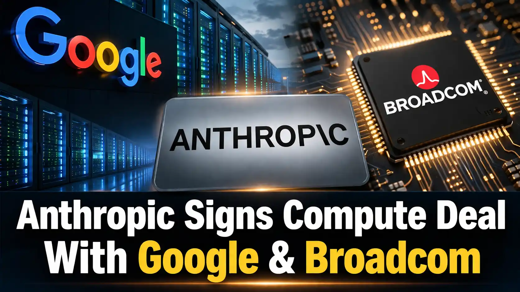 Anthropic Signs Compute Deal With Google & Broadcom