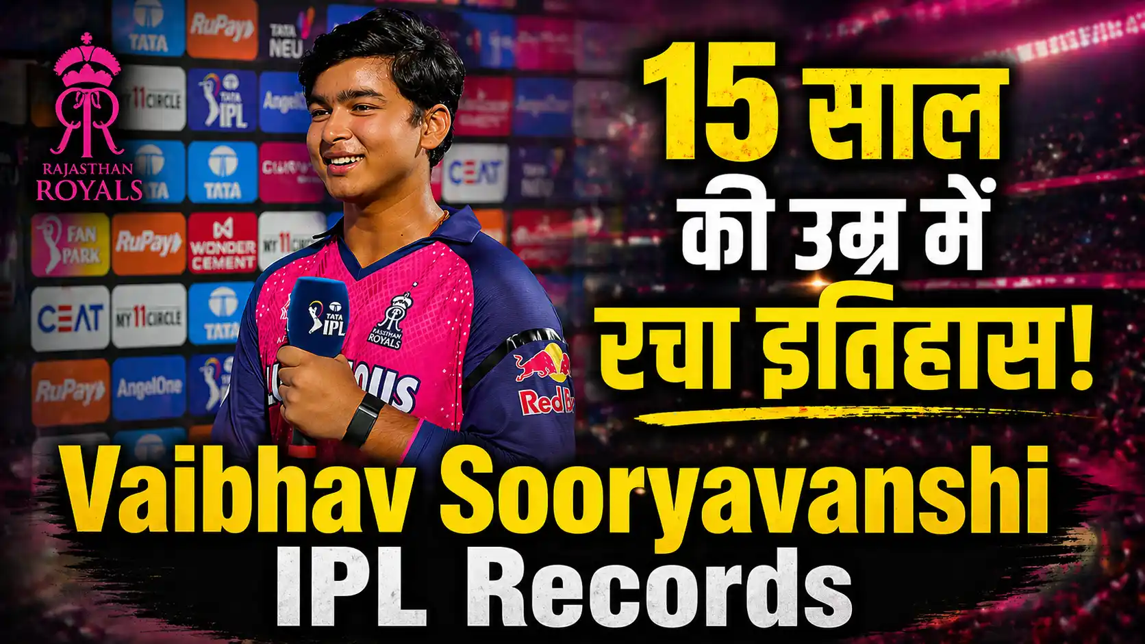 Vaibhav Sooryavanshi IPL Records