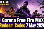 Garena Free Fire MAX Redeem Codes 7 May 2026