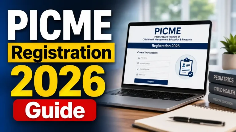 PICME 3.0 Registration 2026