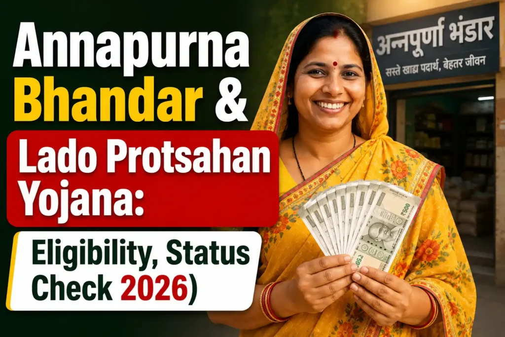Annapurna Bhandar & Lado Protsahan Yojana: Eligibility, Status Check 2026